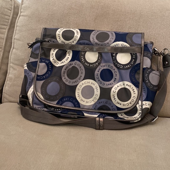 Never Used Coach Messenger Diaper Bag with changing mat - Picture 2 of 7